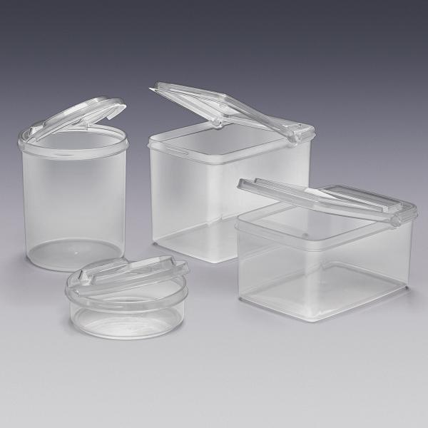 Qosmedix Introduces New Storage Containers with Flip Top Lids 