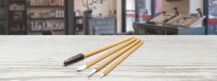 Qosmedix introduces disposable cosmetic applicators with eco-friendly bamboo handles