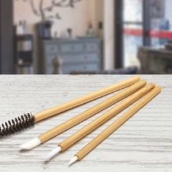 Qosmedix introduces disposable cosmetic applicators with eco-friendly bamboo handles
