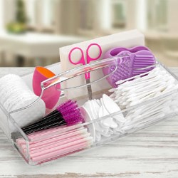 Qosmedix introduces new acrylic Cosmetic Caddy to product line