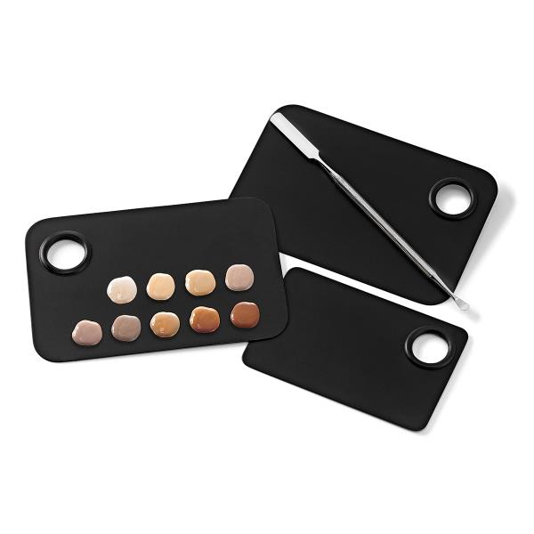 Qosmedix introduces matte black mixing palette collection